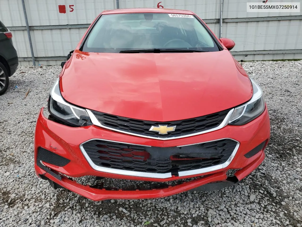 1G1BE5SMXG7250914 2016 Chevrolet Cruze Lt