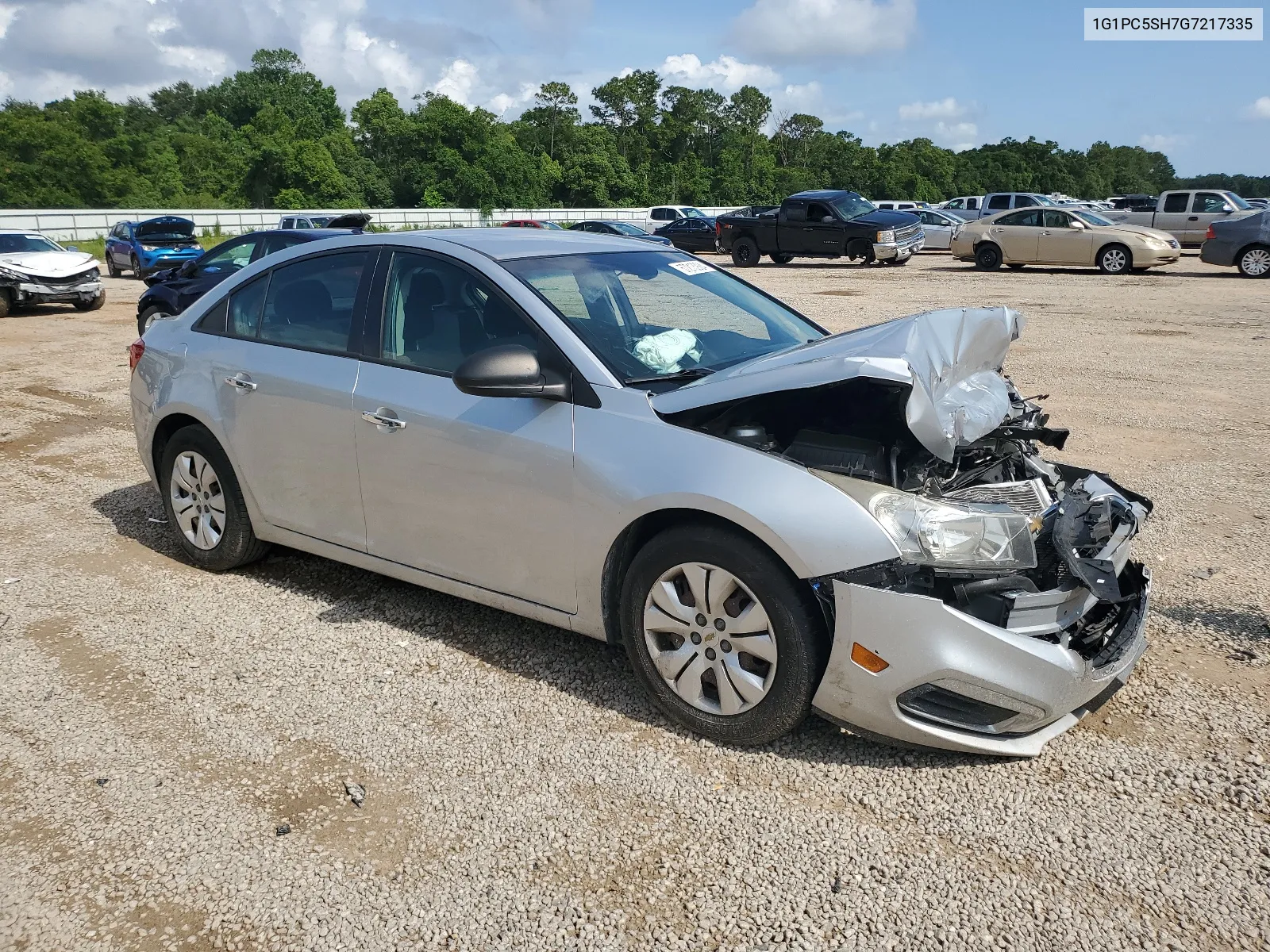 2016 Chevrolet Cruze Limited Ls VIN: 1G1PC5SH7G7217335 Lot: 57213924