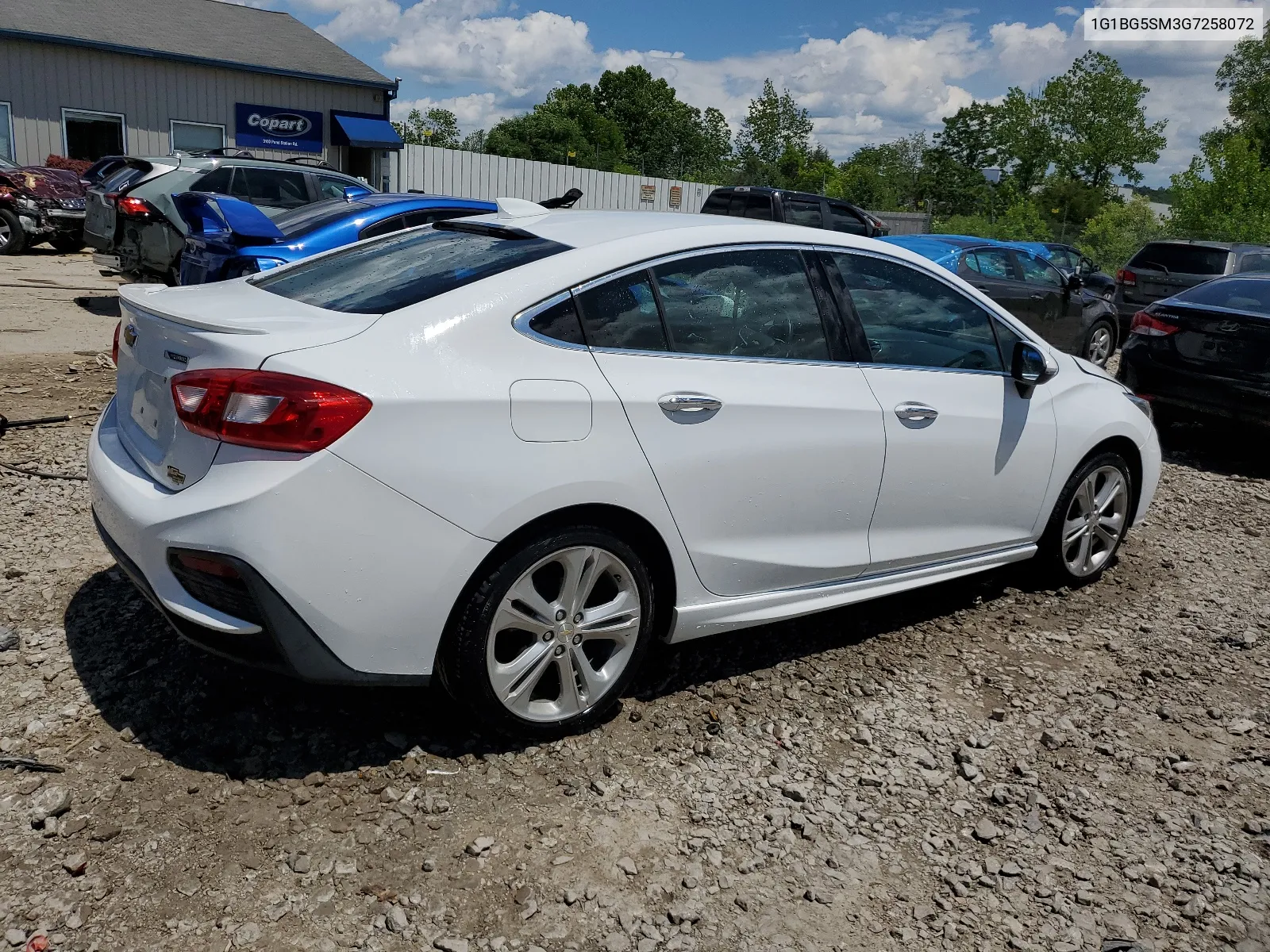 2016 Chevrolet Cruze Premier VIN: 1G1BG5SM3G7258072 Lot: 57523934