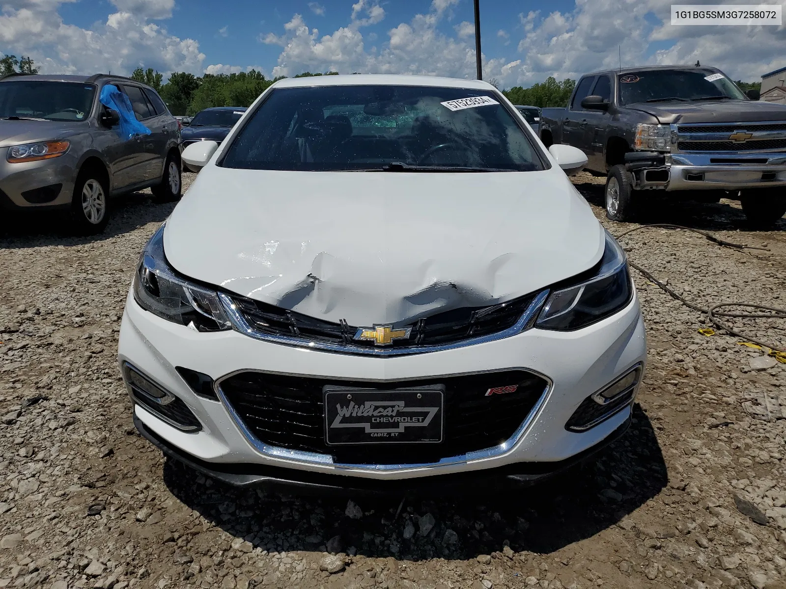 1G1BG5SM3G7258072 2016 Chevrolet Cruze Premier