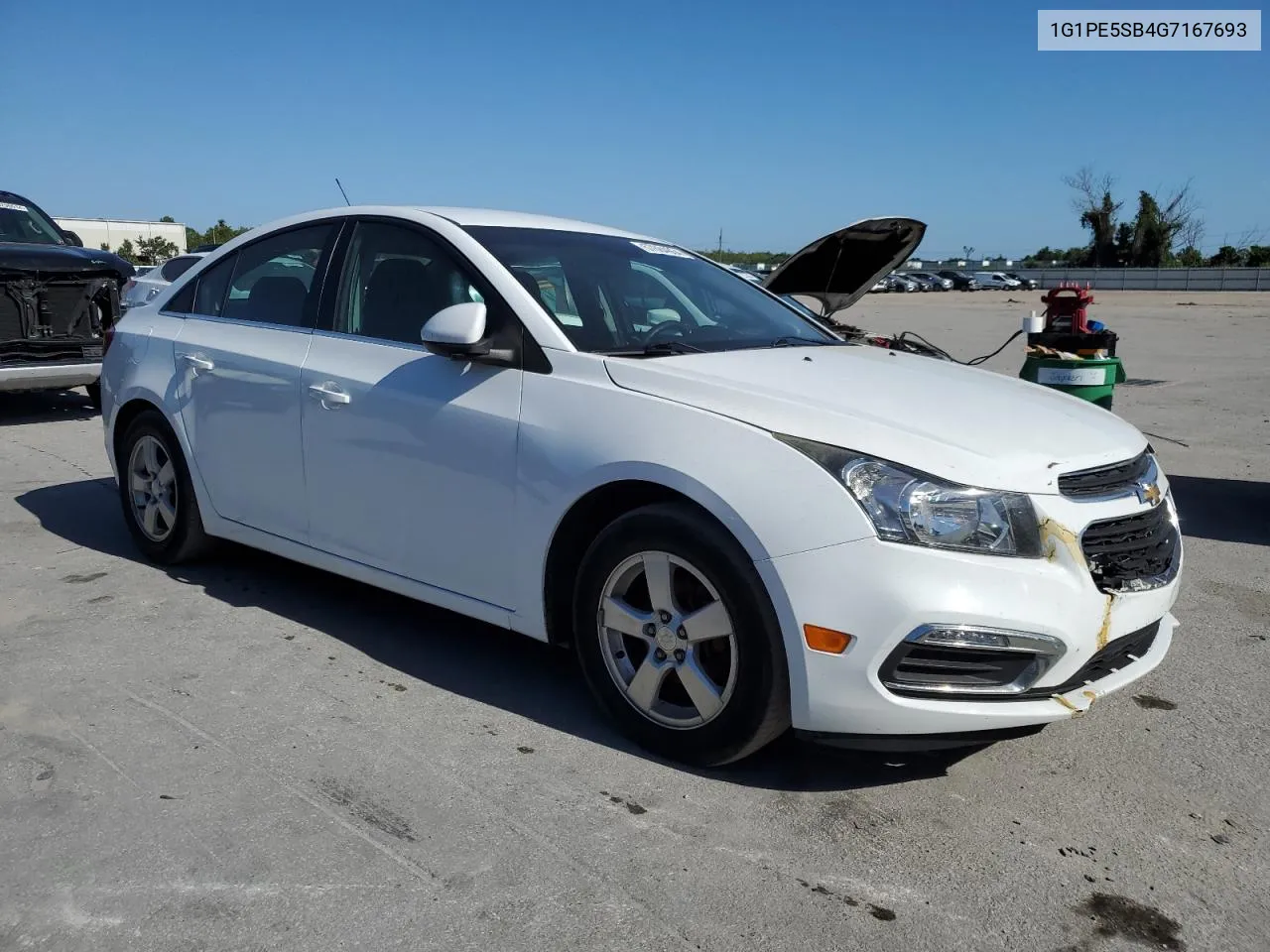 1G1PE5SB4G7167693 2016 Chevrolet Cruze Limited Lt