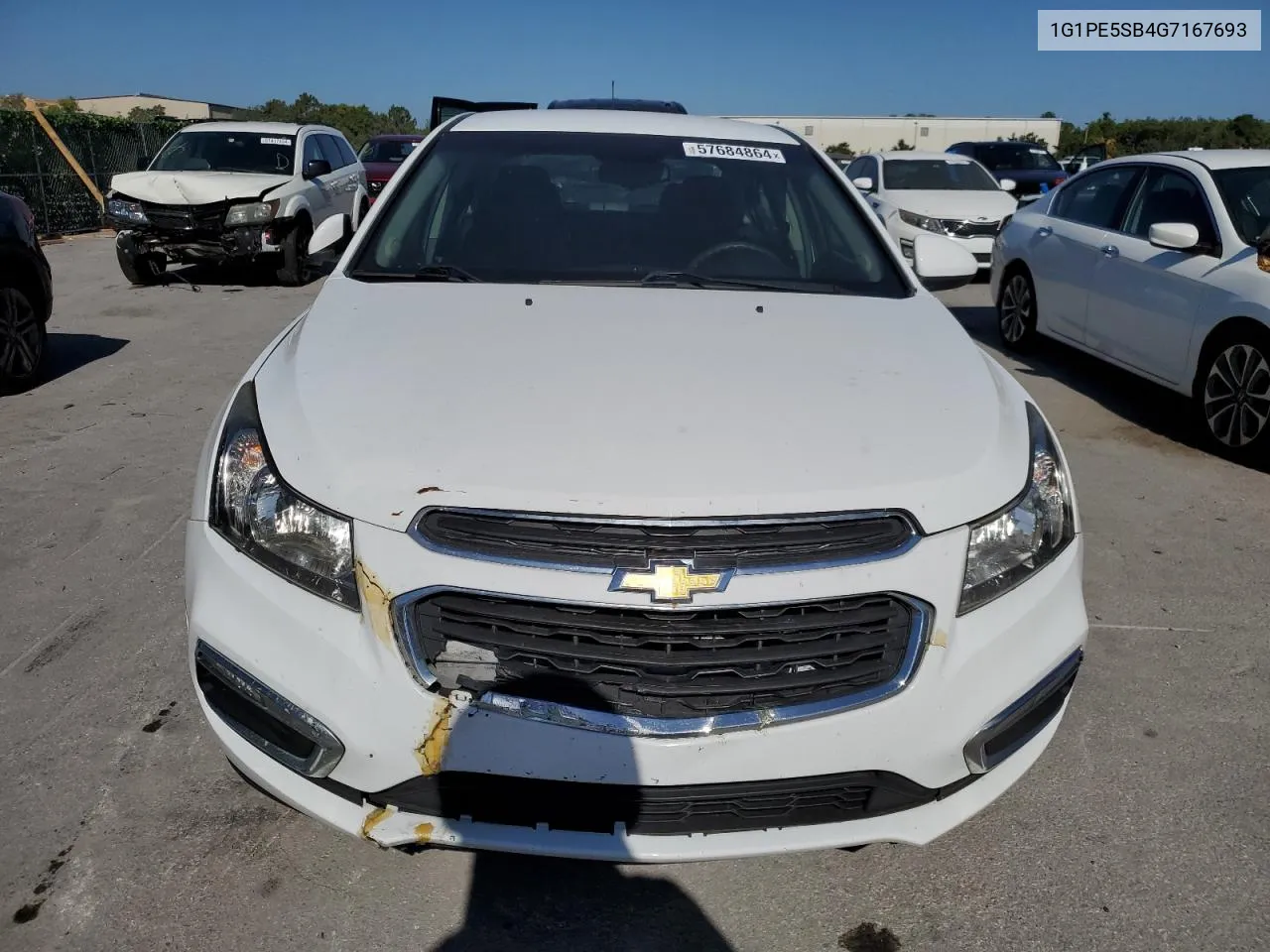 1G1PE5SB4G7167693 2016 Chevrolet Cruze Limited Lt