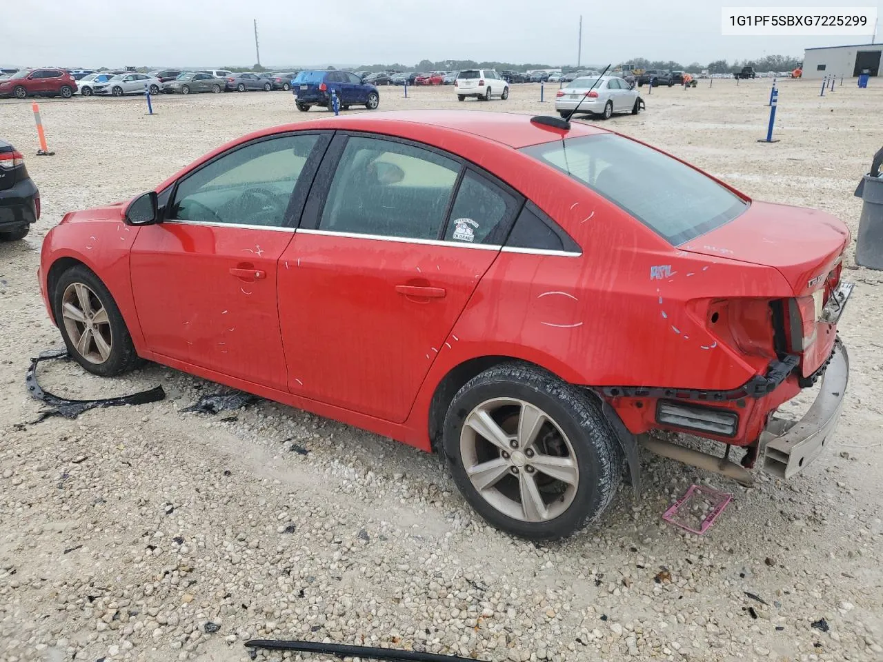 1G1PF5SBXG7225299 2016 Chevrolet Cruze Limited Lt