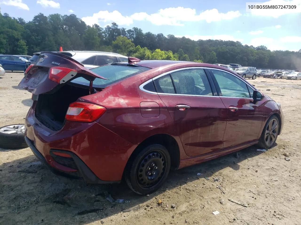 1G1BG5SM8G7247309 2016 Chevrolet Cruze Premier