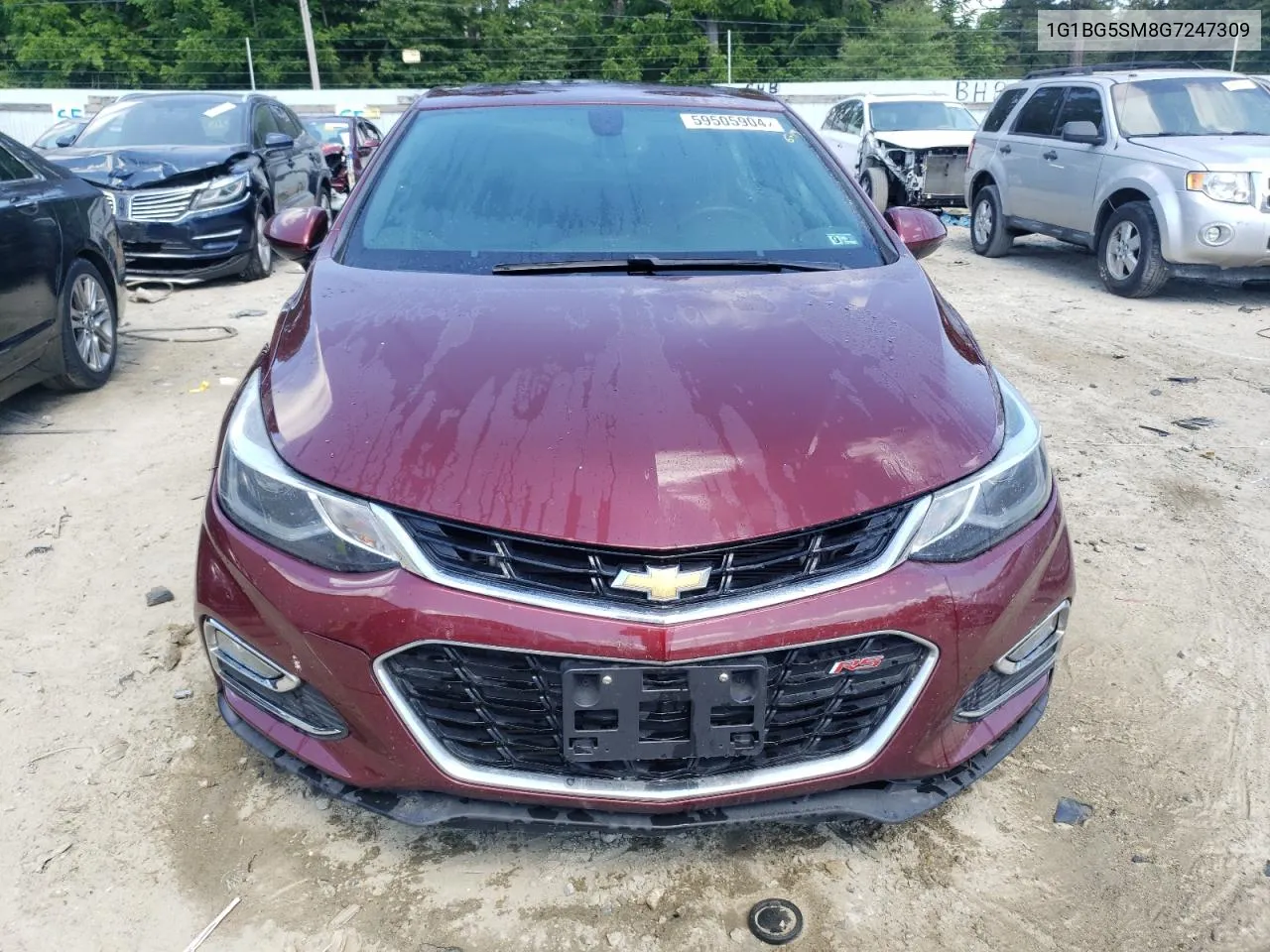 1G1BG5SM8G7247309 2016 Chevrolet Cruze Premier