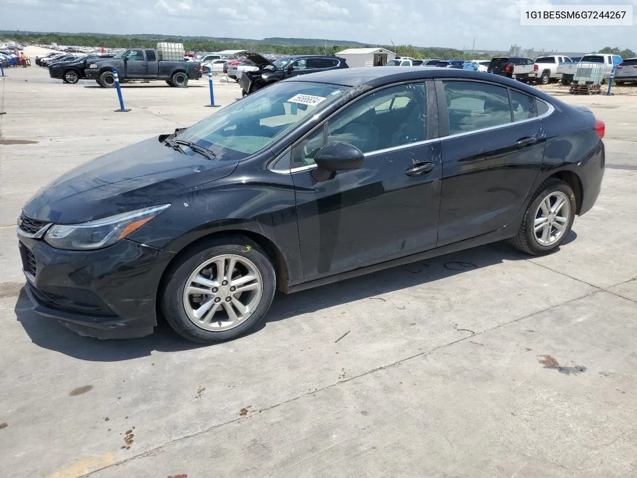 2016 Chevrolet Cruze Lt VIN: 1G1BE5SM6G7244267 Lot: 59586834