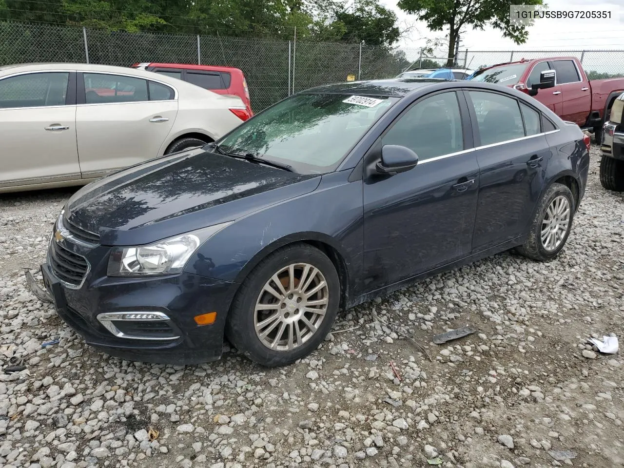 2016 Chevrolet Cruze Limited Eco VIN: 1G1PJ5SB9G7205351 Lot: 59702914