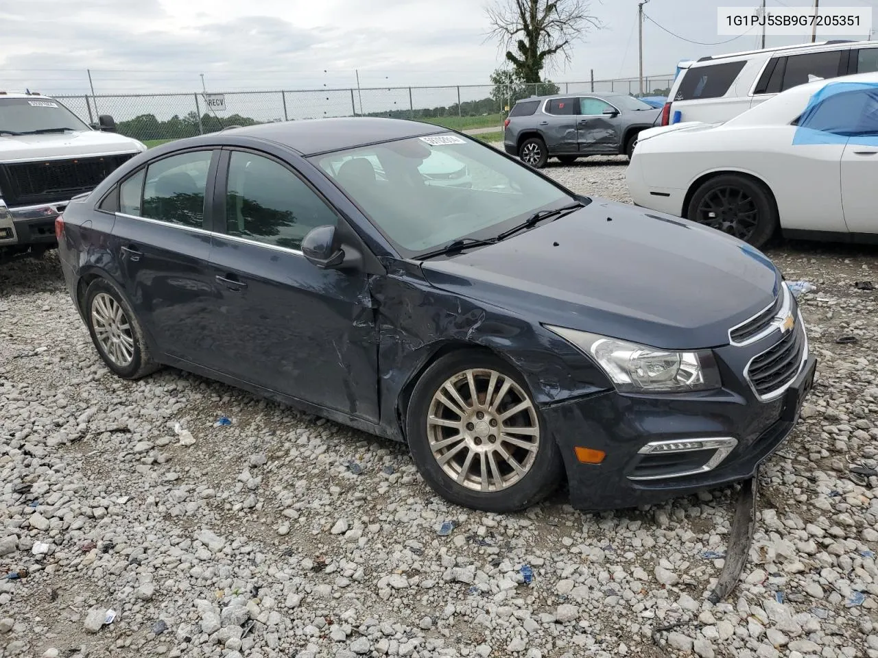 2016 Chevrolet Cruze Limited Eco VIN: 1G1PJ5SB9G7205351 Lot: 59702914