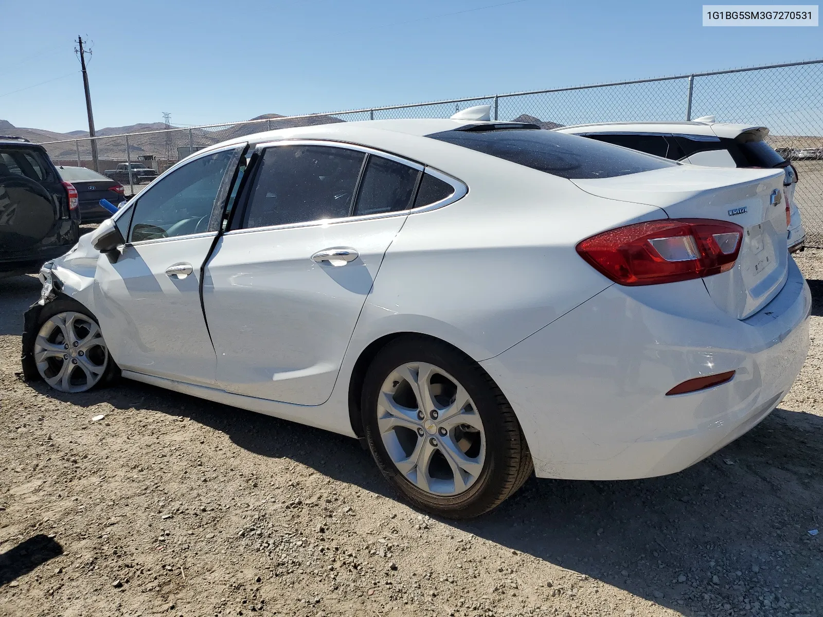 2016 Chevrolet Cruze Premier VIN: 1G1BG5SM3G7270531 Lot: 59908844