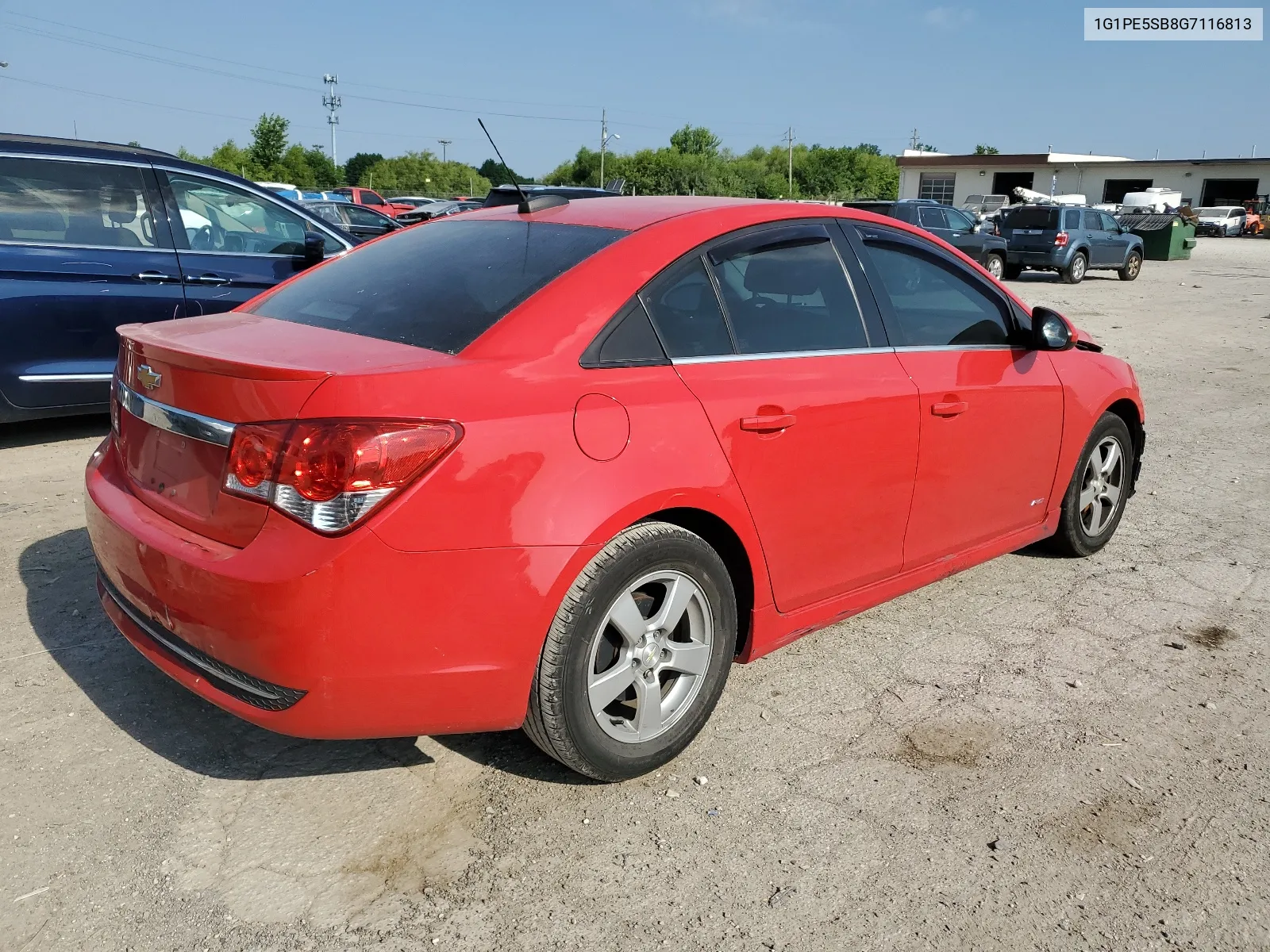 2016 Chevrolet Cruze Limited Lt VIN: 1G1PE5SB8G7116813 Lot: 59931314