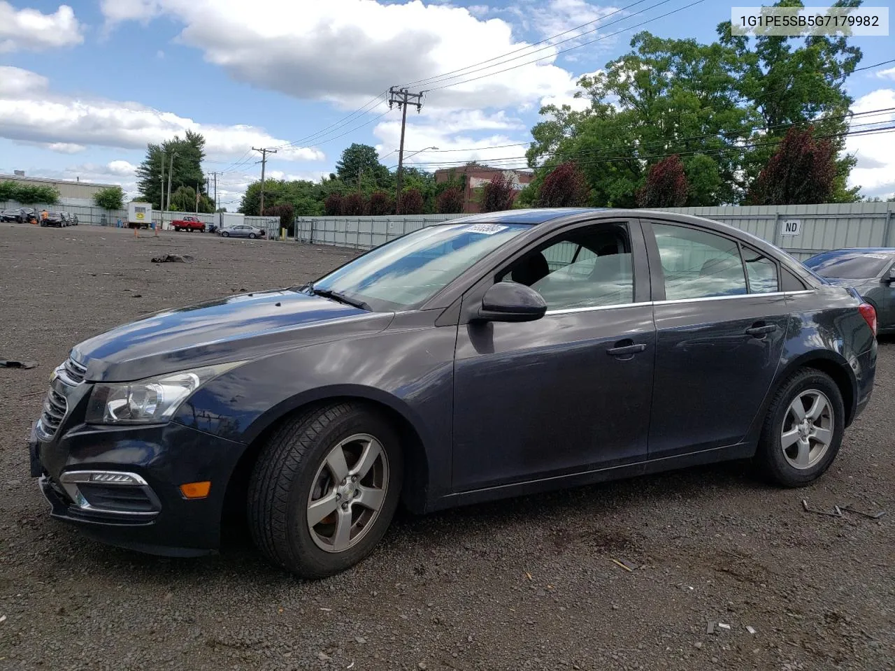 2016 Chevrolet Cruze Limited Lt VIN: 1G1PE5SB5G7179982 Lot: 59953984