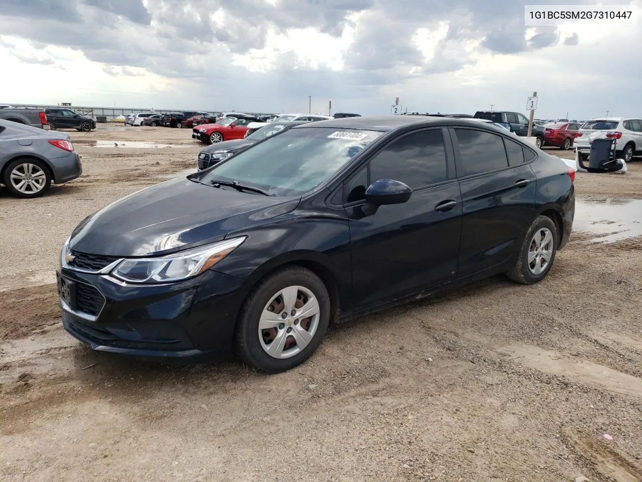 1G1BC5SM2G7310447 2016 Chevrolet Cruze Ls