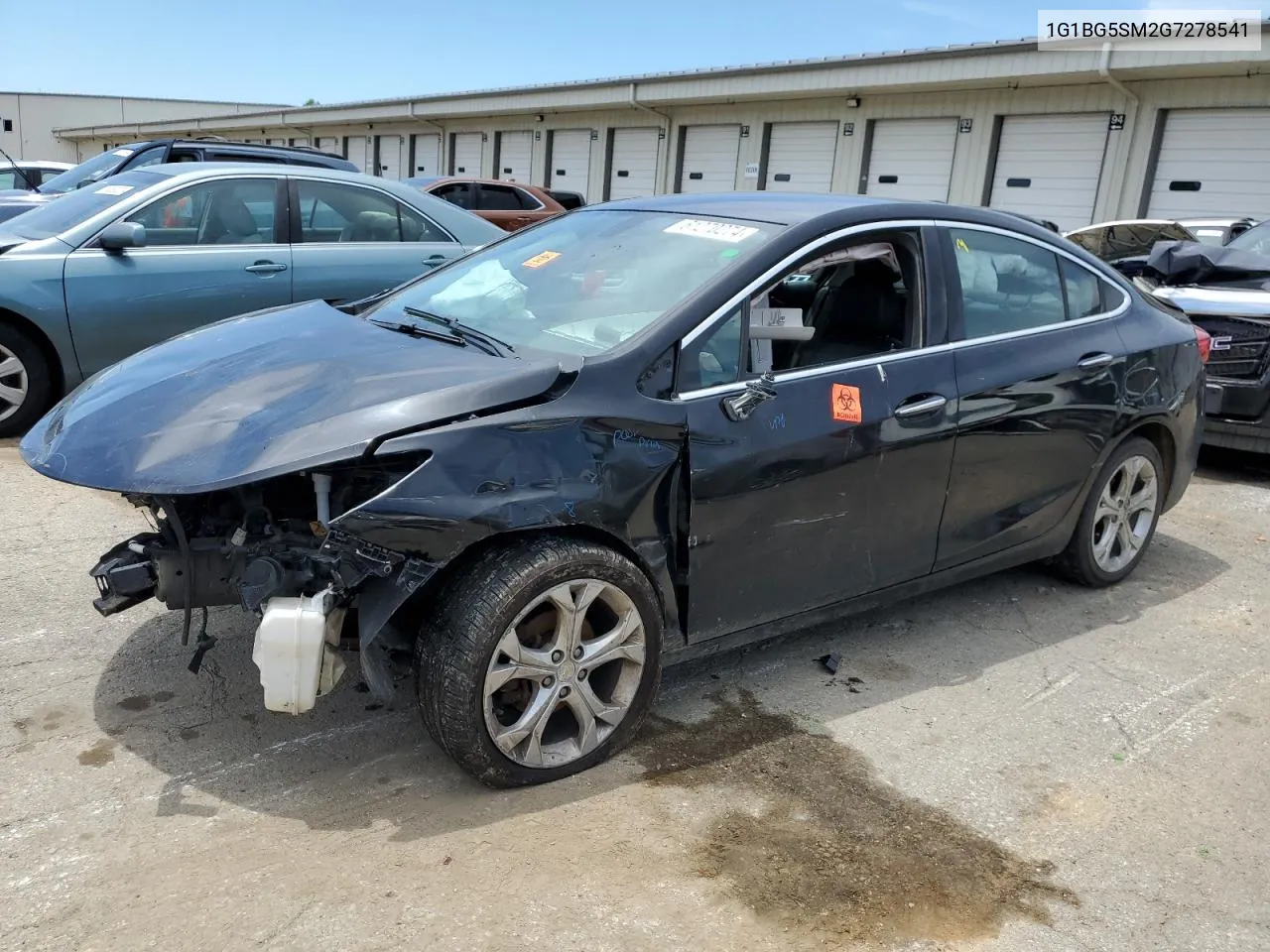 1G1BG5SM2G7278541 2016 Chevrolet Cruze Premier