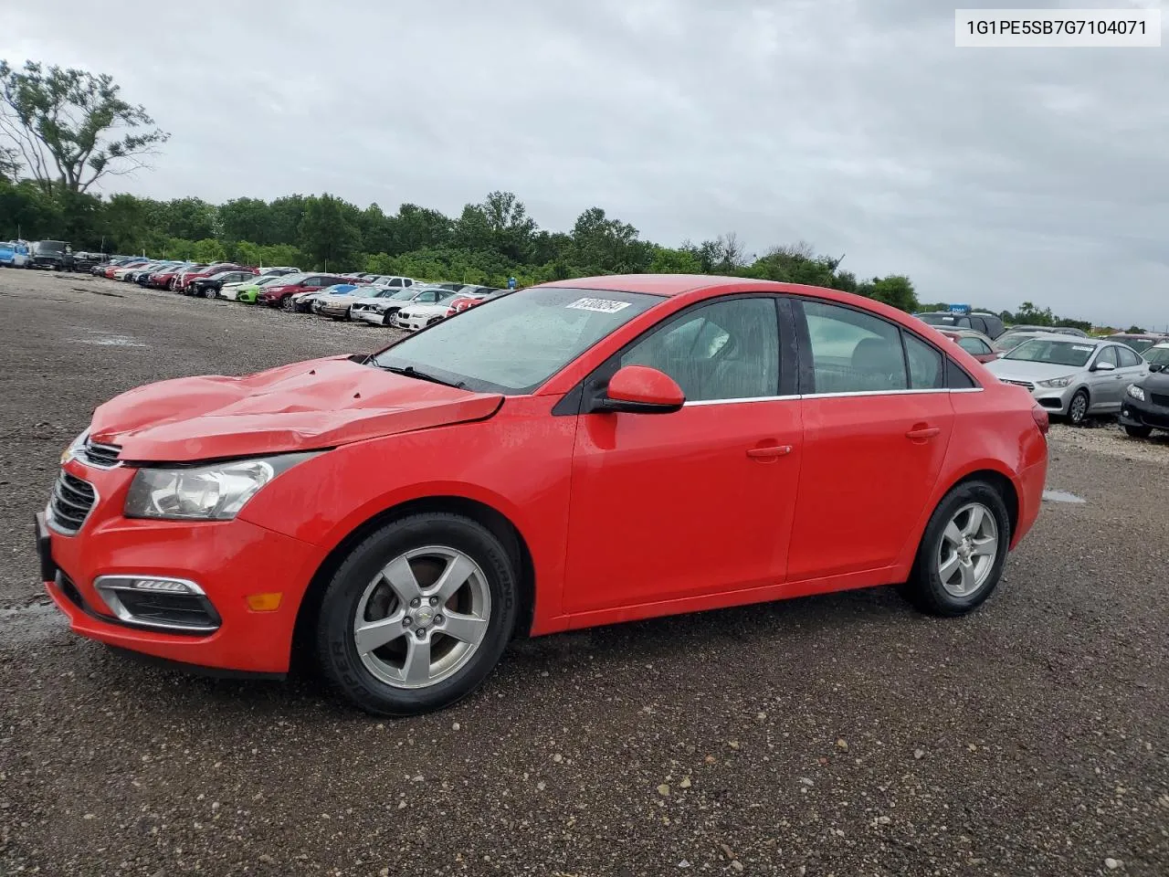 1G1PE5SB7G7104071 2016 Chevrolet Cruze Limited Lt