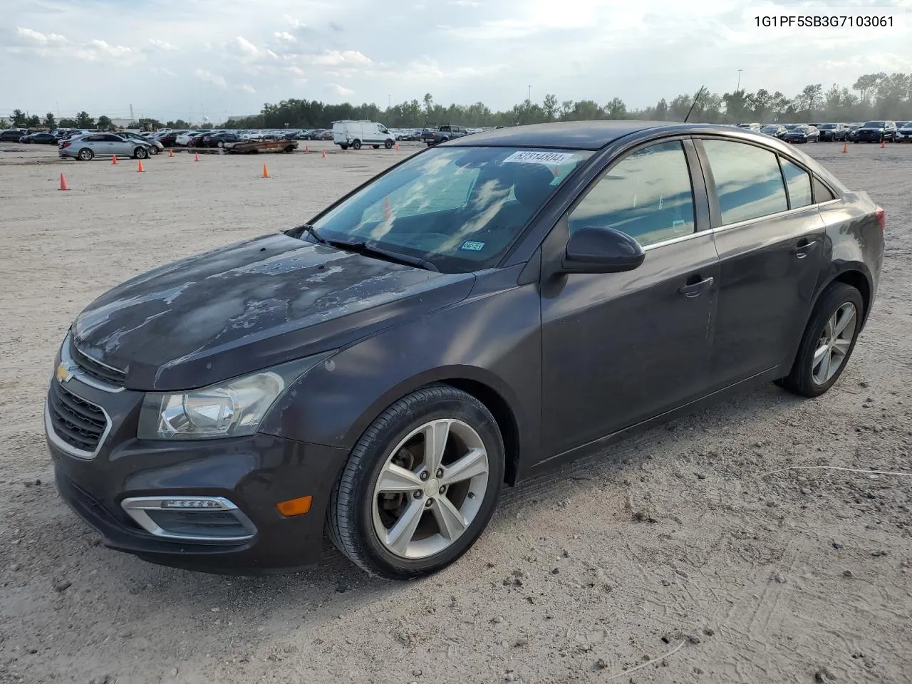 2016 Chevrolet Cruze Limited Lt VIN: 1G1PF5SB3G7103061 Lot: 62314804