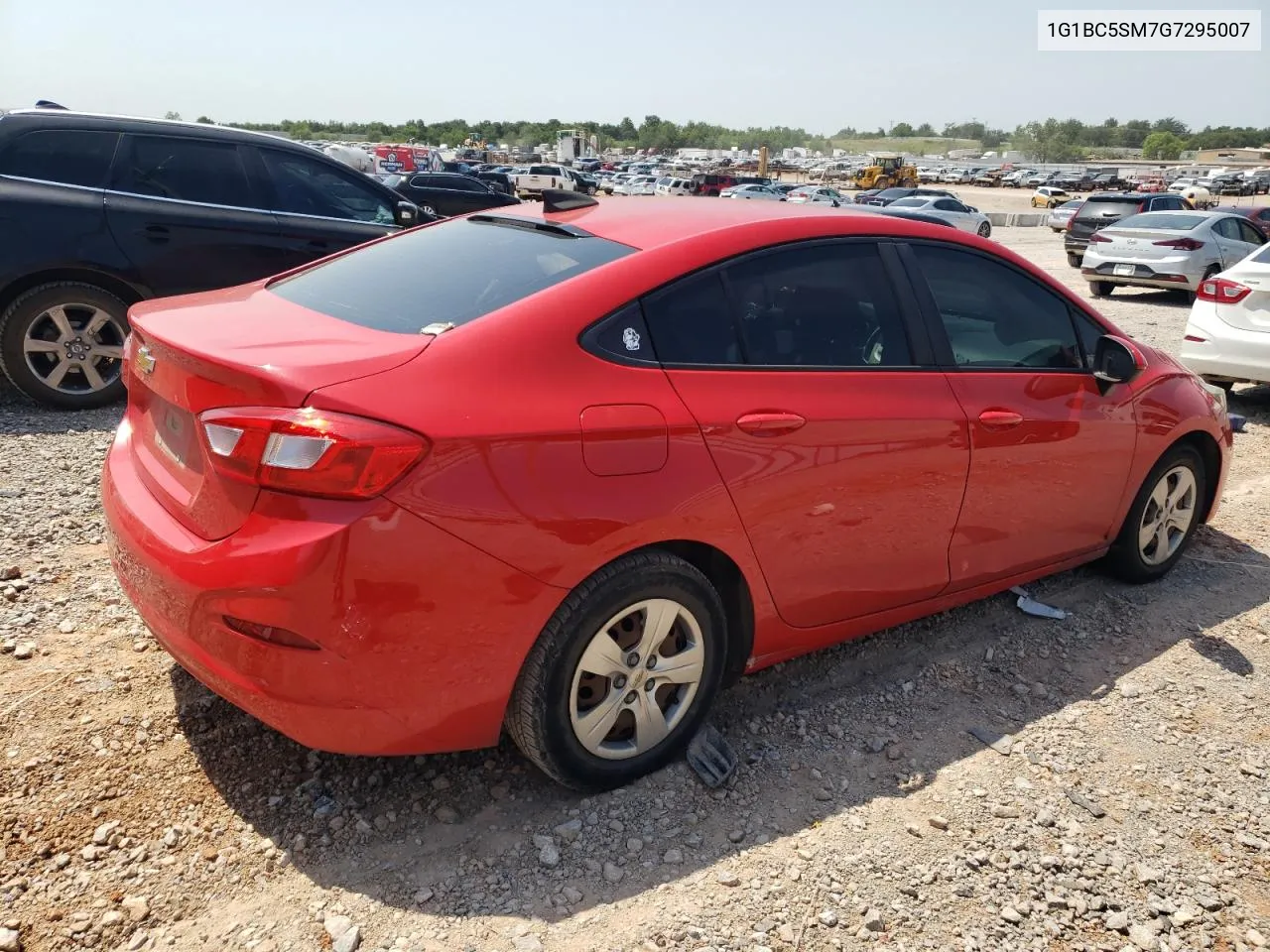 2016 Chevrolet Cruze Ls VIN: 1G1BC5SM7G7295007 Lot: 62416364