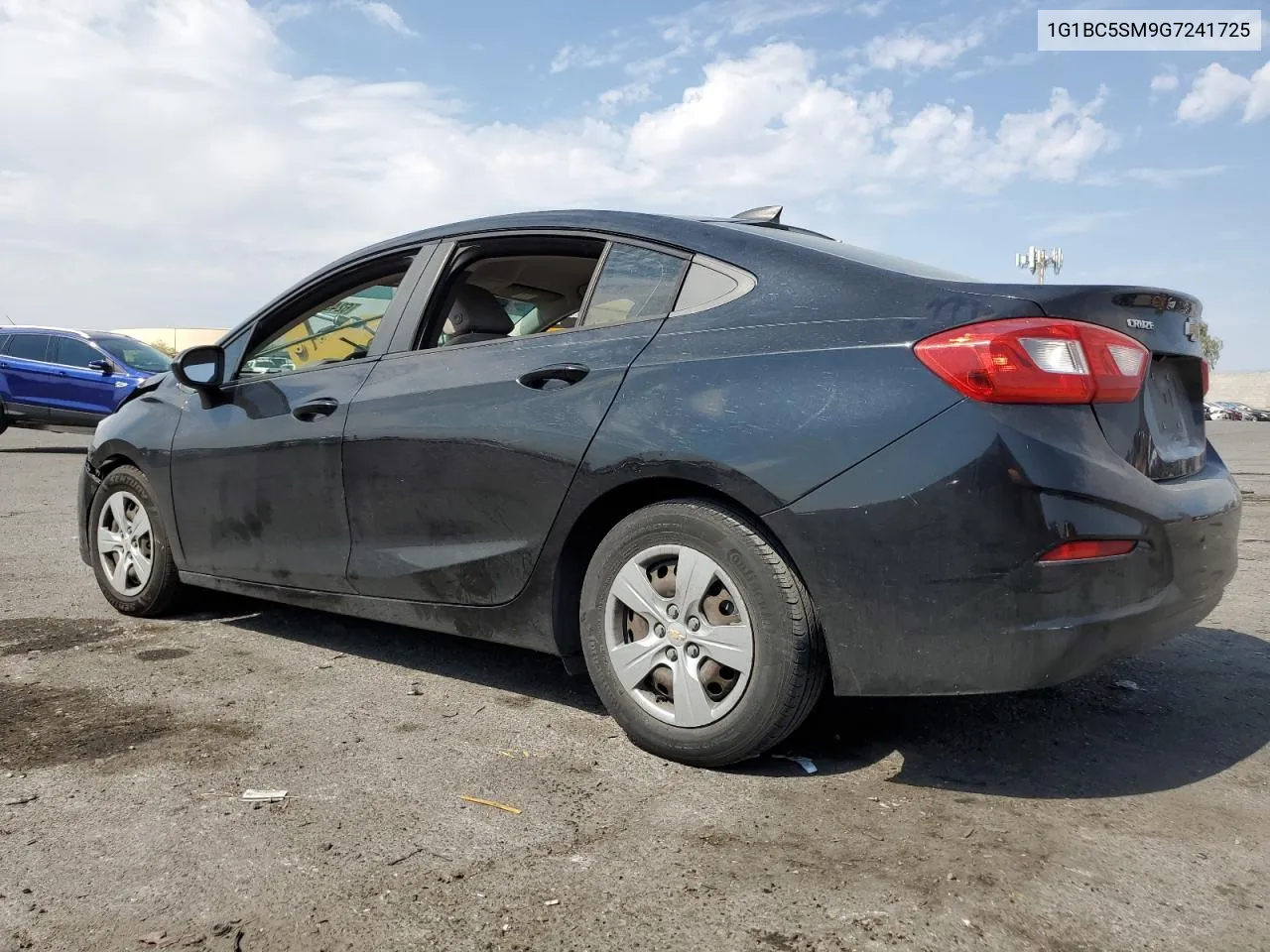 2016 Chevrolet Cruze Ls VIN: 1G1BC5SM9G7241725 Lot: 62459874