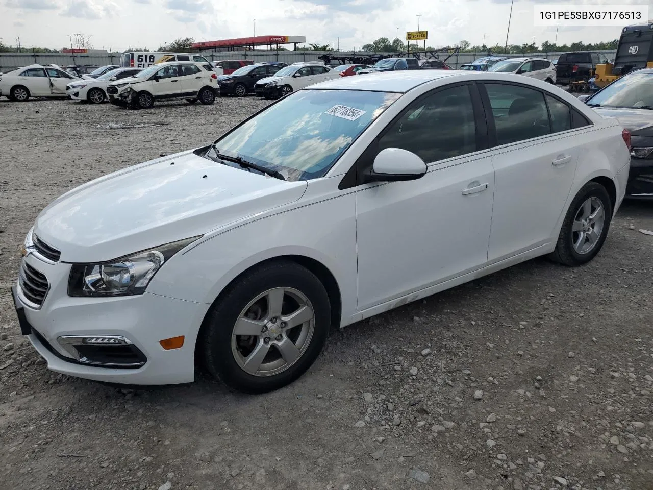 2016 Chevrolet Cruze Limited Lt VIN: 1G1PE5SBXG7176513 Lot: 62718354