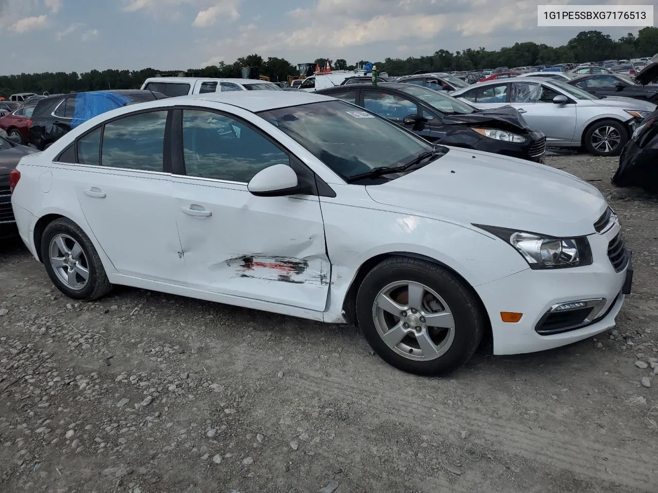 2016 Chevrolet Cruze Limited Lt VIN: 1G1PE5SBXG7176513 Lot: 62718354