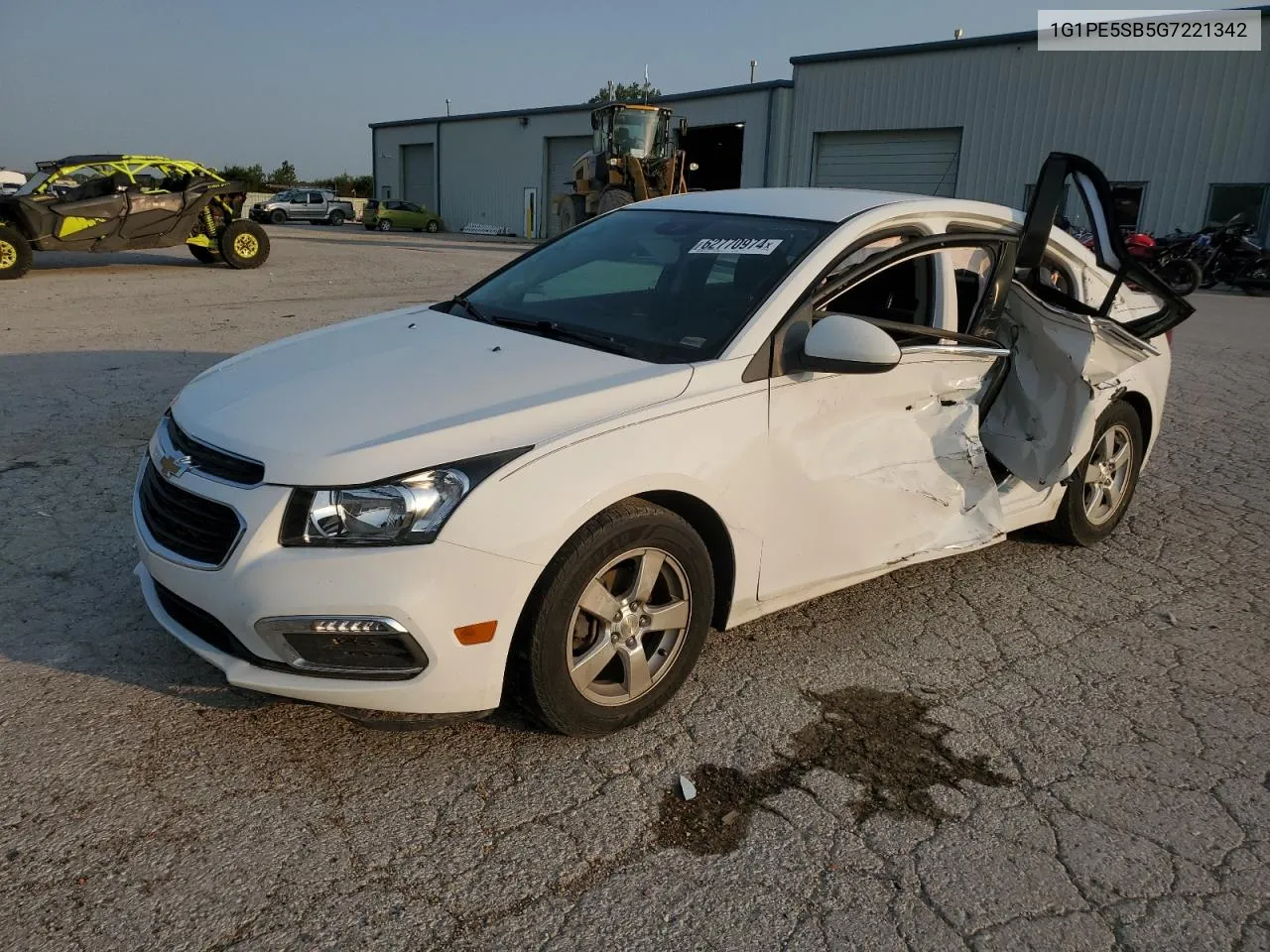 2016 Chevrolet Cruze Limited Lt VIN: 1G1PE5SB5G7221342 Lot: 62770974