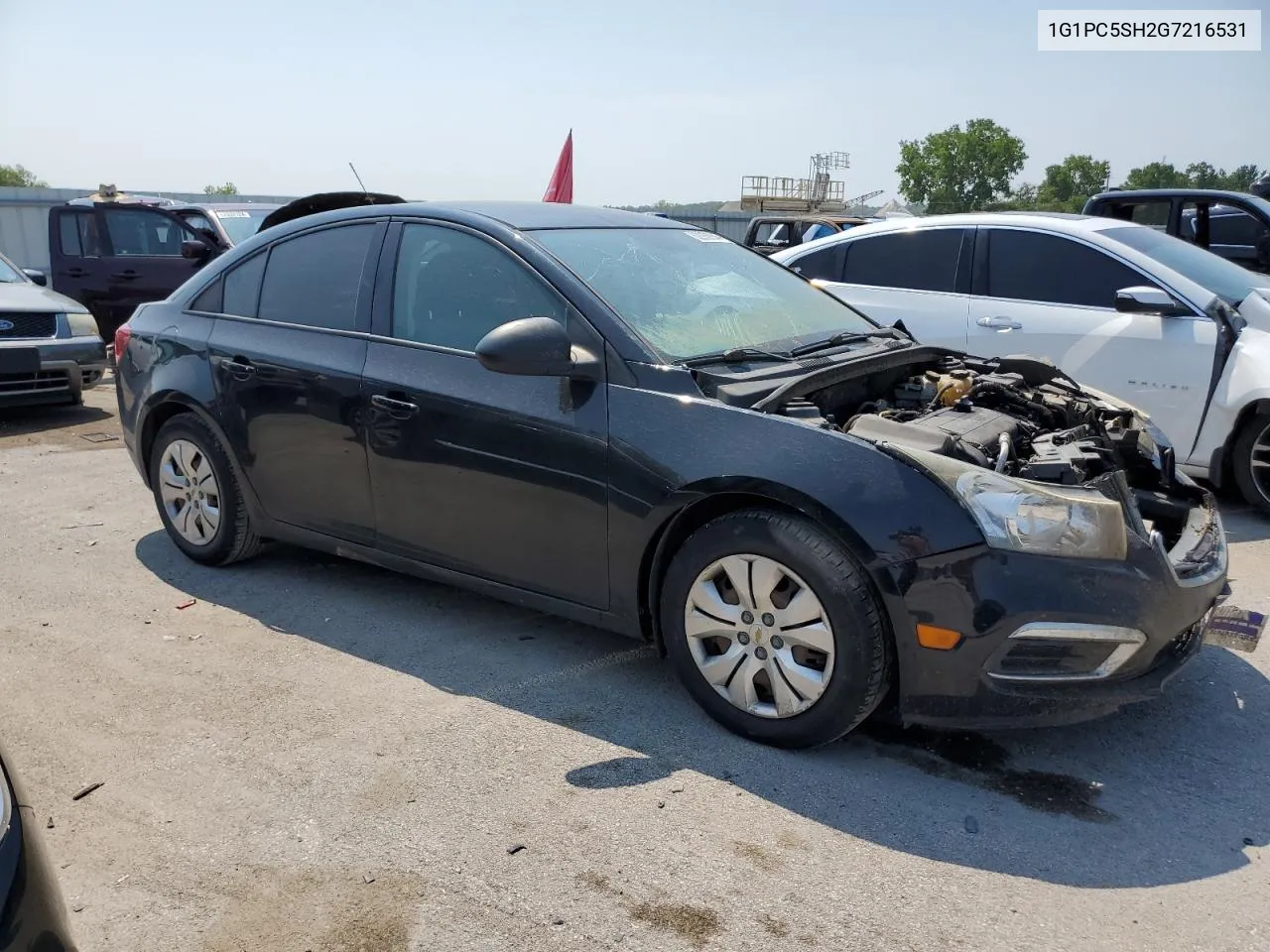 1G1PC5SH2G7216531 2016 Chevrolet Cruze Limited Ls