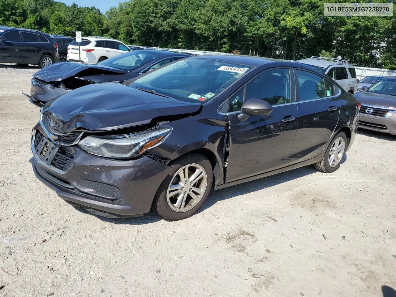 2016 Chevrolet Cruze Lt VIN: 1G1BE5SM7G7238770 Lot: 63684354