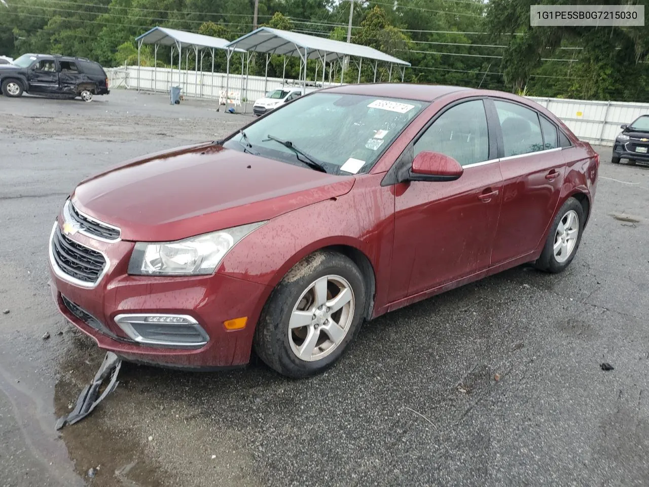 2016 Chevrolet Cruze Limited Lt VIN: 1G1PE5SB0G7215030 Lot: 63812074