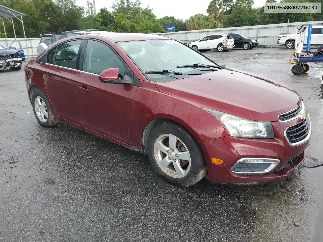 2016 Chevrolet Cruze Limited Lt VIN: 1G1PE5SB0G7215030 Lot: 63812074