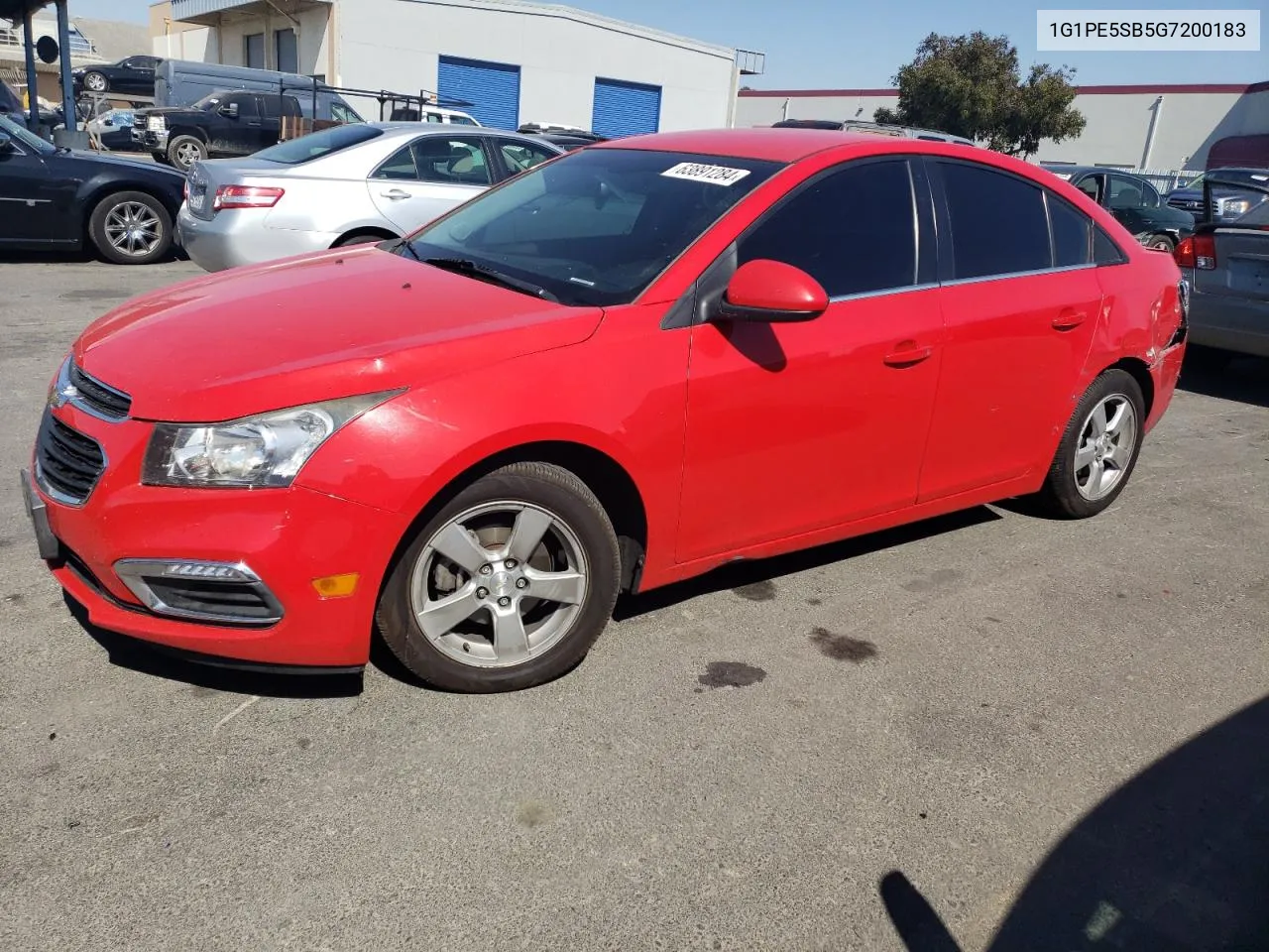 2016 Chevrolet Cruze Limited Lt VIN: 1G1PE5SB5G7200183 Lot: 63891284