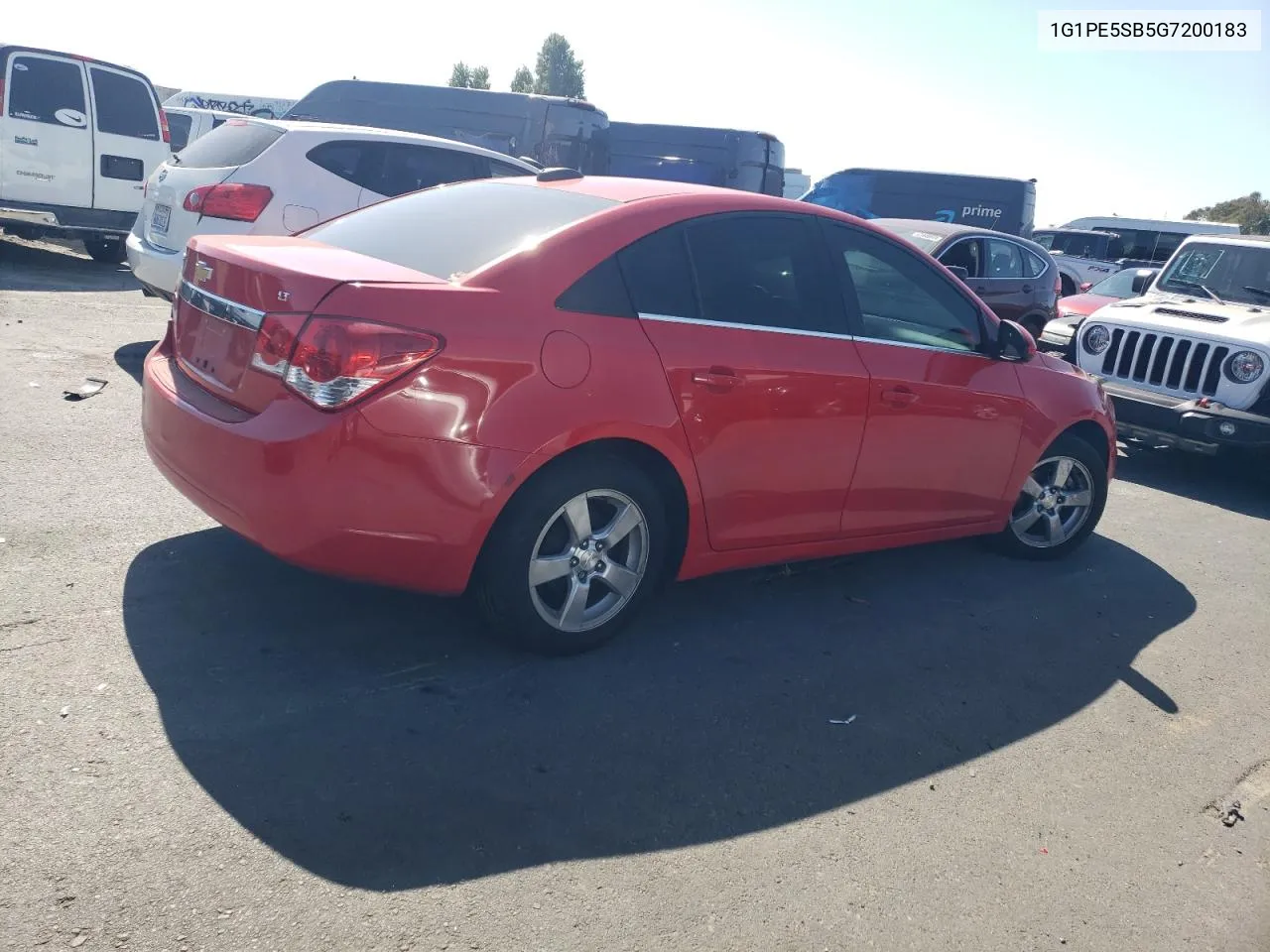 1G1PE5SB5G7200183 2016 Chevrolet Cruze Limited Lt