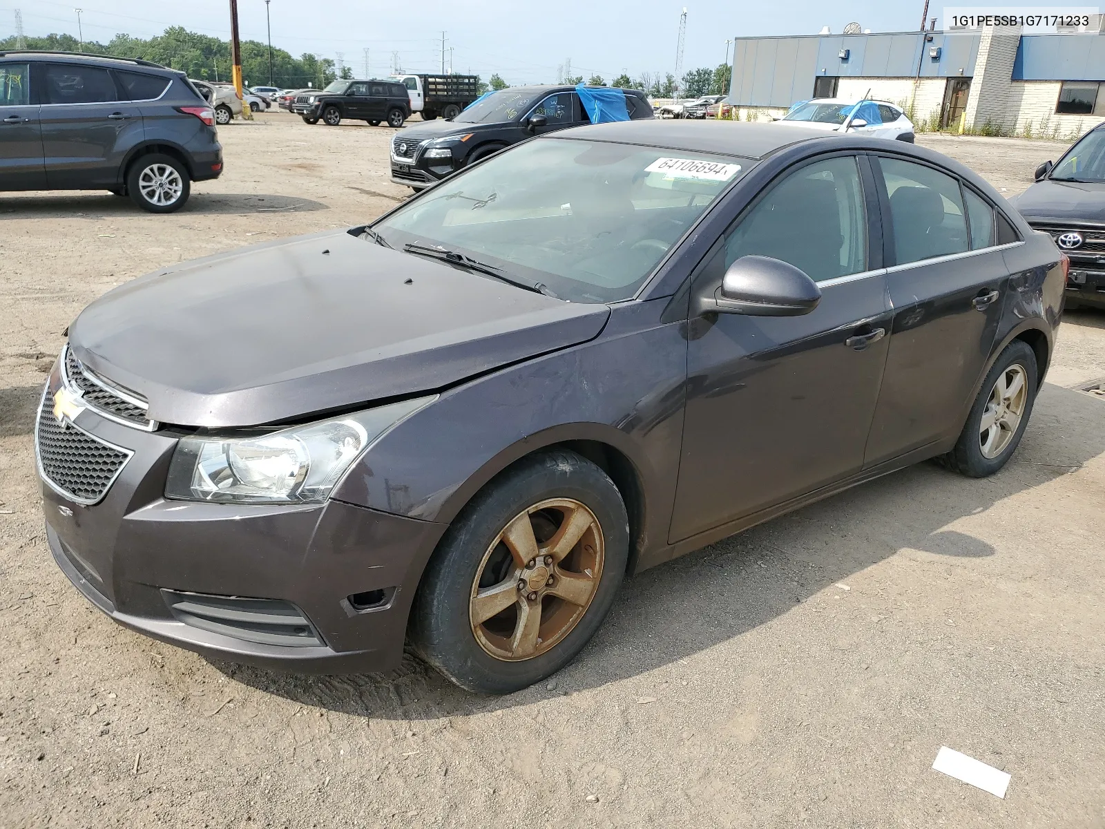 2016 Chevrolet Cruze Limited Lt VIN: 1G1PE5SB1G7171233 Lot: 64106694