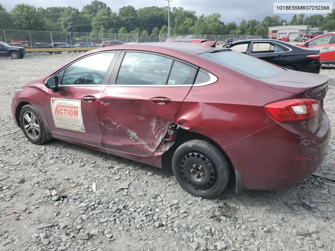 1G1BE5SM8G7252368 2016 Chevrolet Cruze Lt