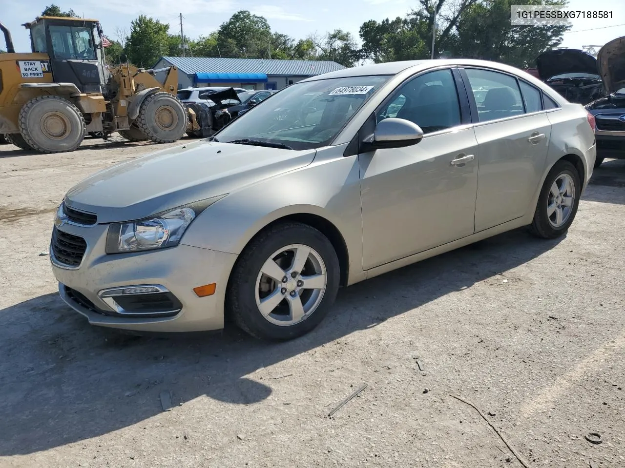 2016 Chevrolet Cruze Limited Lt VIN: 1G1PE5SBXG7188581 Lot: 64978034