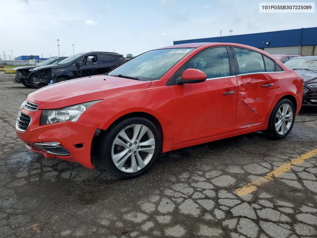 1G1PG5SB3G7225089 2016 Chevrolet Cruze Limited Ltz