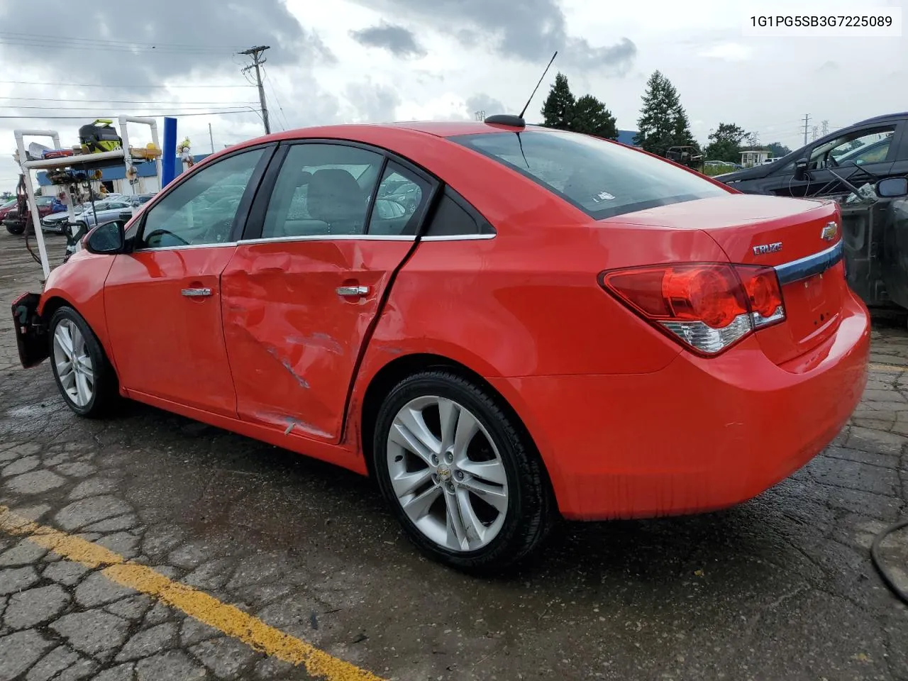 1G1PG5SB3G7225089 2016 Chevrolet Cruze Limited Ltz