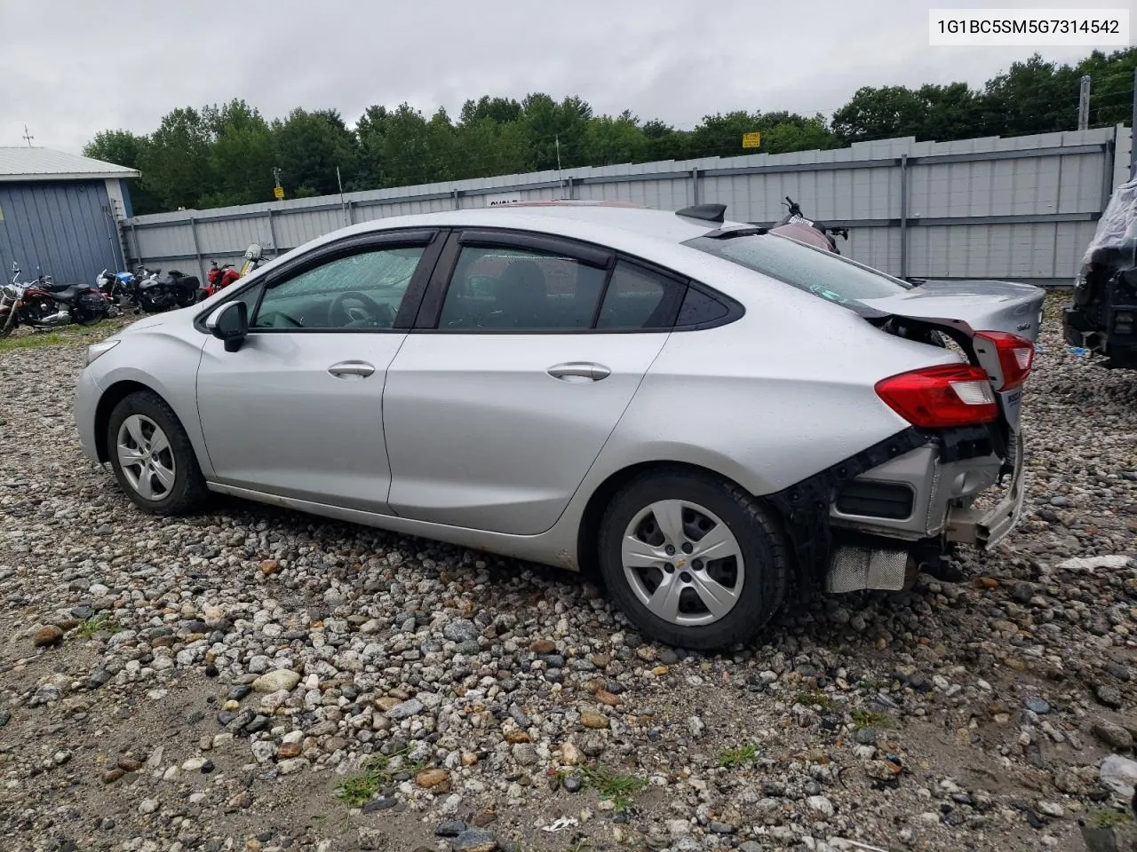 1G1BC5SM5G7314542 2016 Chevrolet Cruze Ls