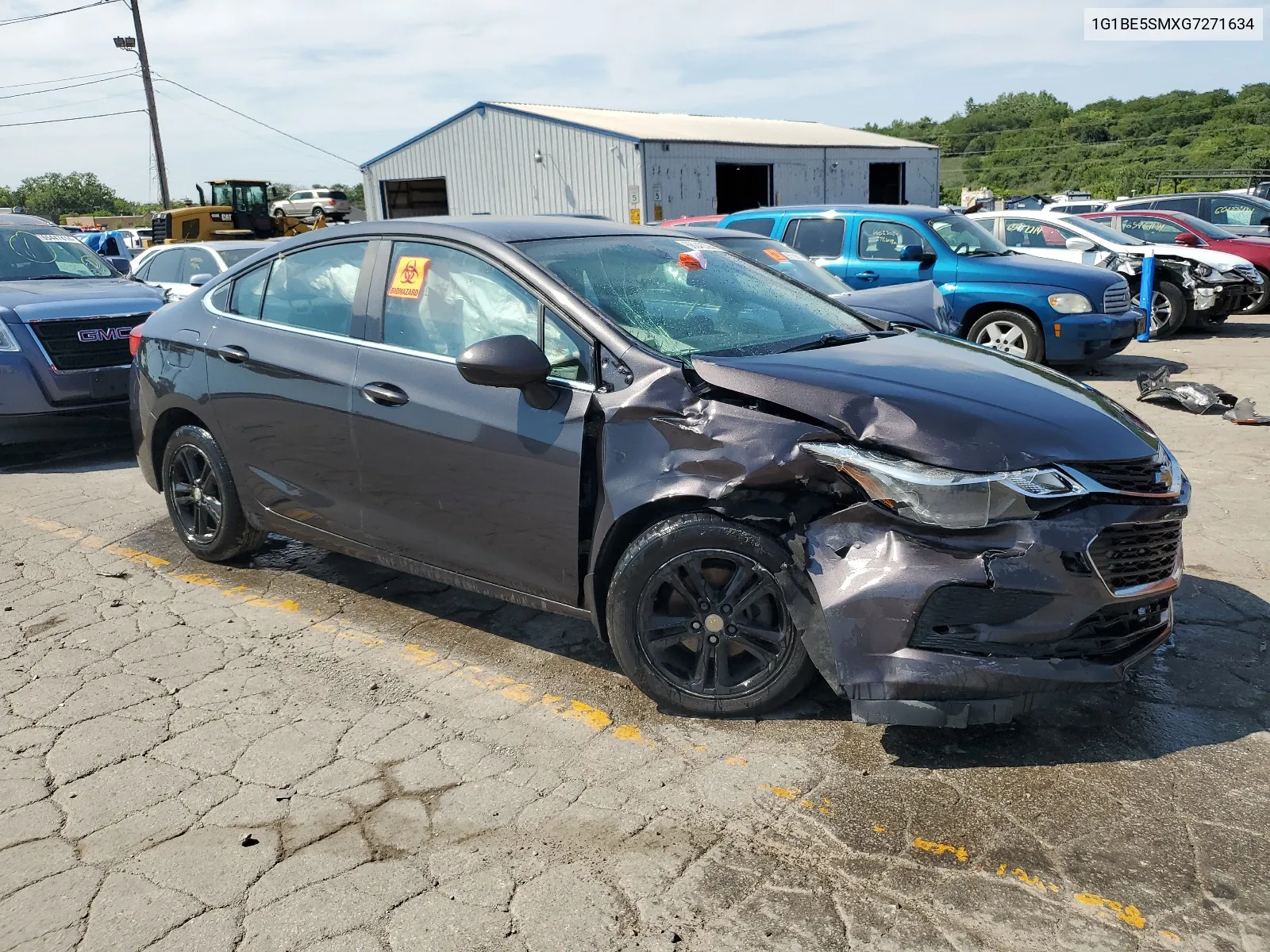 2016 Chevrolet Cruze Lt VIN: 1G1BE5SMXG7271634 Lot: 66043394