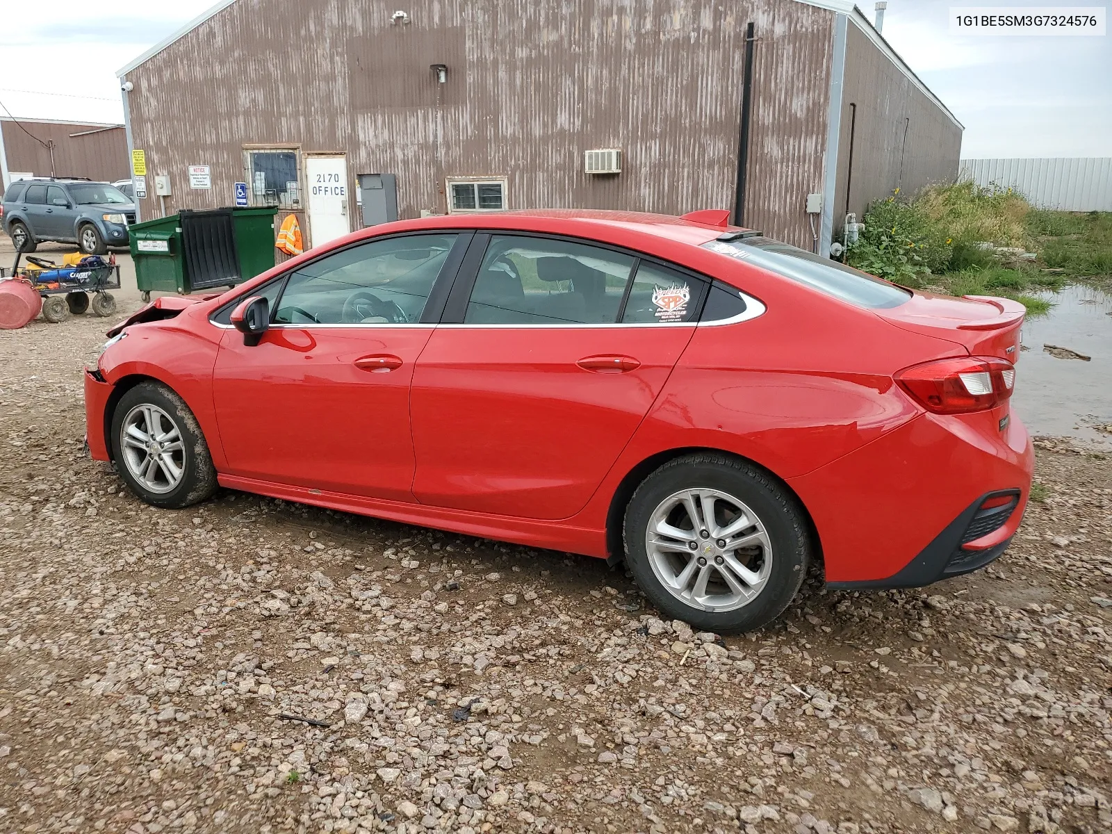 2016 Chevrolet Cruze Lt VIN: 1G1BE5SM3G7324576 Lot: 66105184