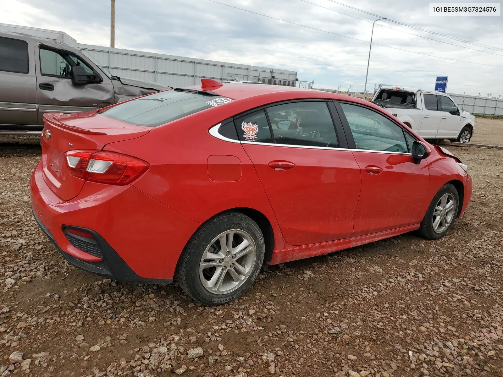 1G1BE5SM3G7324576 2016 Chevrolet Cruze Lt