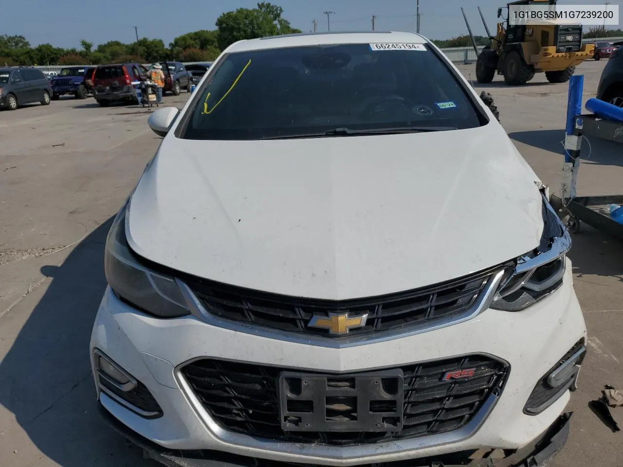 2016 Chevrolet Cruze Premier VIN: 1G1BG5SM1G7239200 Lot: 66245194