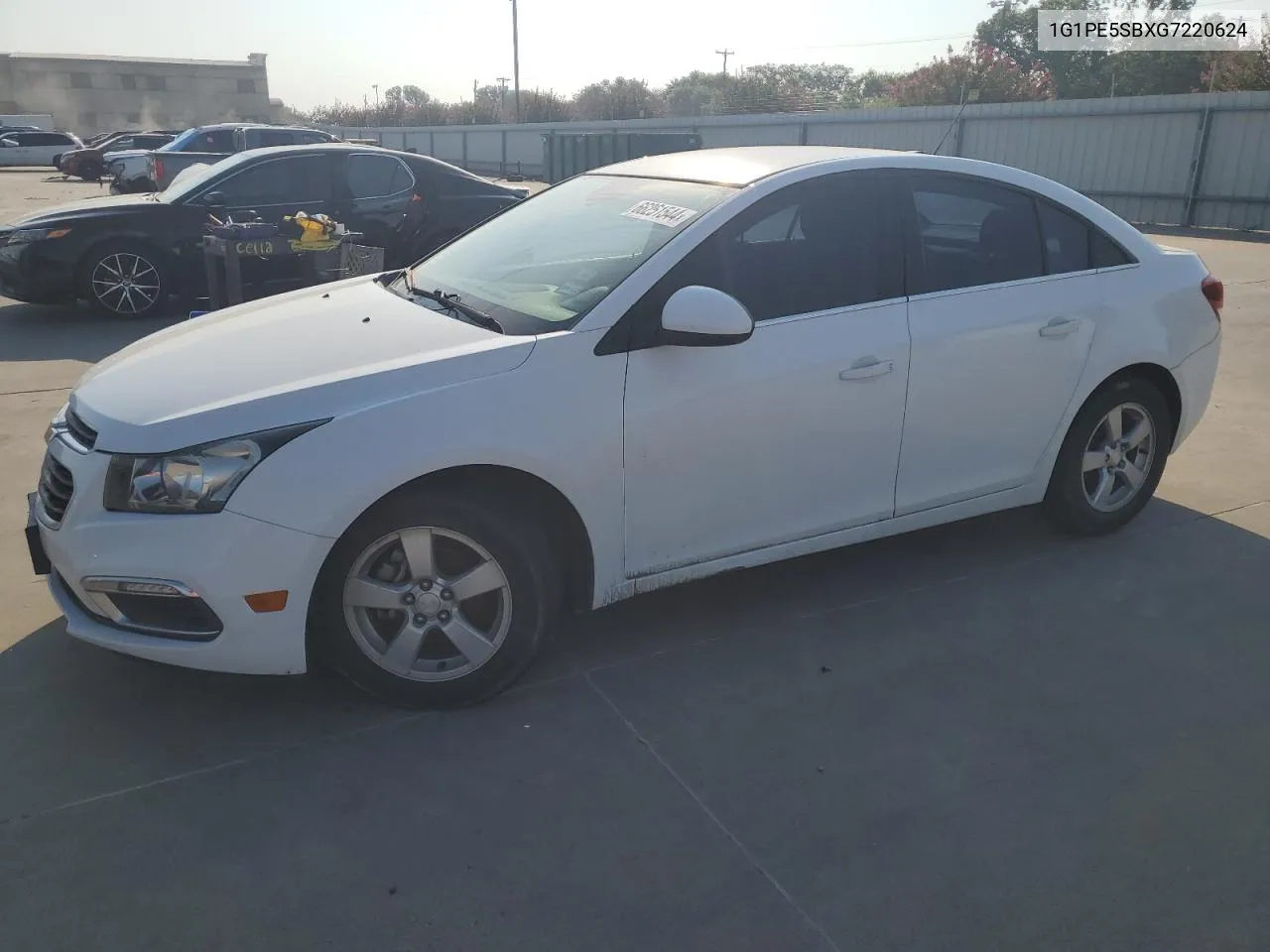 2016 Chevrolet Cruze Limited Lt VIN: 1G1PE5SBXG7220624 Lot: 66251544