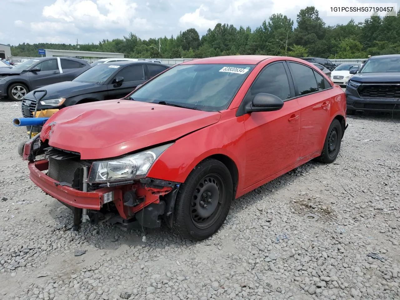 2016 Chevrolet Cruze Limited Ls VIN: 1G1PC5SH5G7190457 Lot: 66584054