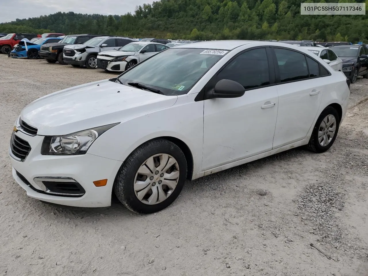 2016 Chevrolet Cruze Limited Ls VIN: 1G1PC5SH5G7117346 Lot: 66676254