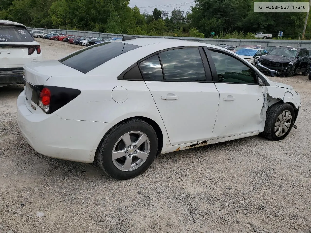 1G1PC5SH5G7117346 2016 Chevrolet Cruze Limited Ls