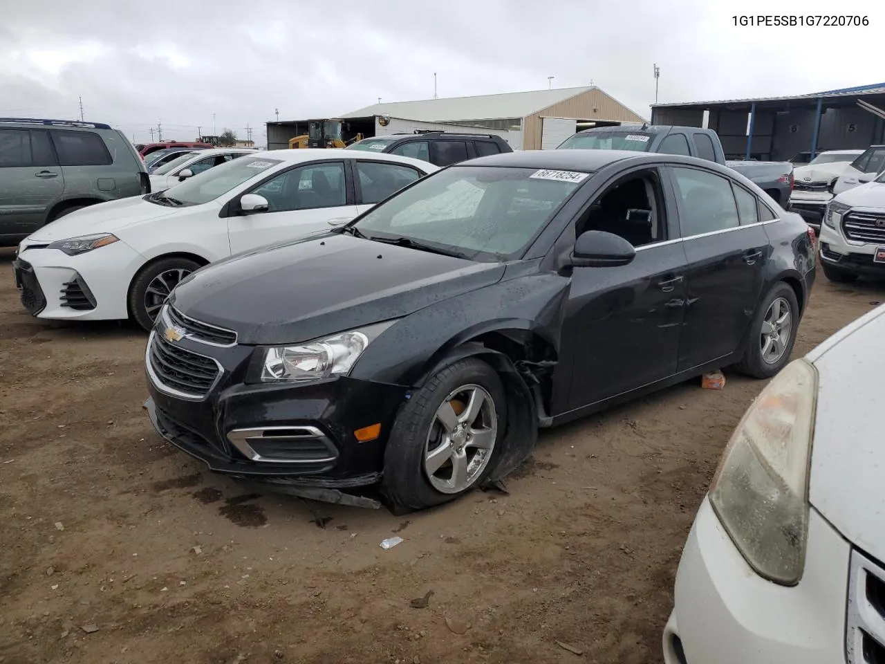 2016 Chevrolet Cruze Limited Lt VIN: 1G1PE5SB1G7220706 Lot: 66718254