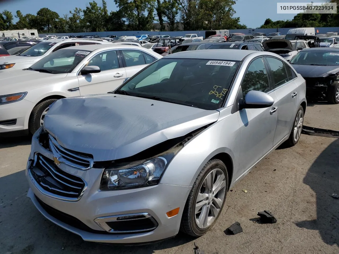 1G1PG5SB4G7223934 2016 Chevrolet Cruze Limited Ltz