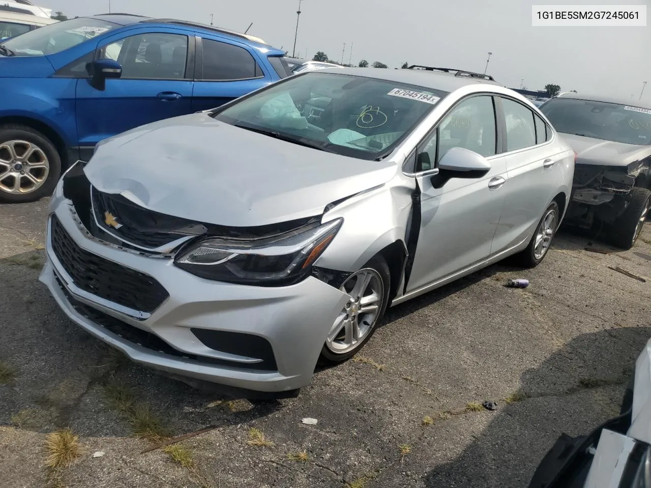 1G1BE5SM2G7245061 2016 Chevrolet Cruze Lt