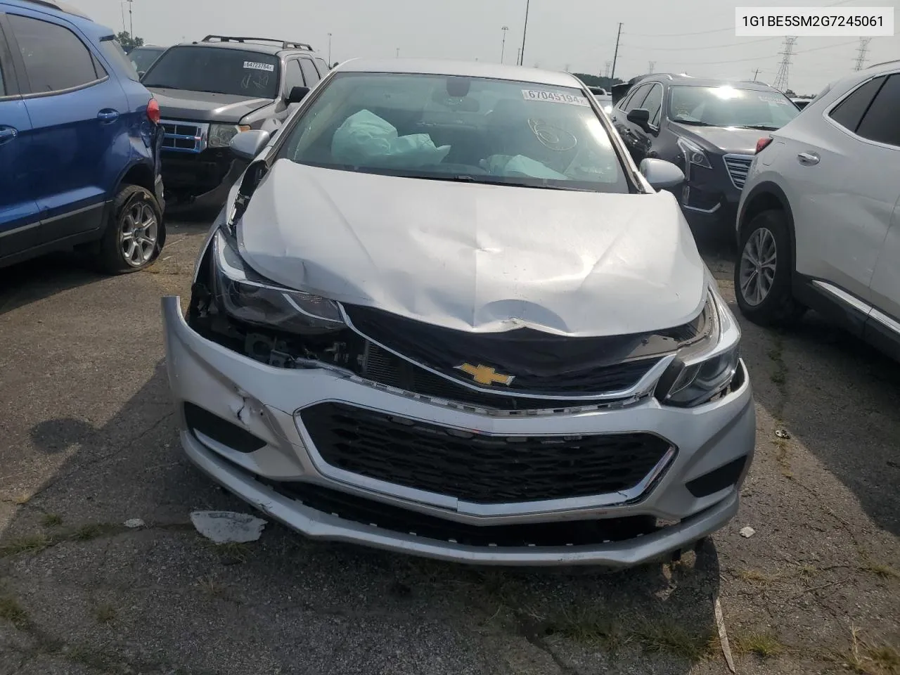 1G1BE5SM2G7245061 2016 Chevrolet Cruze Lt