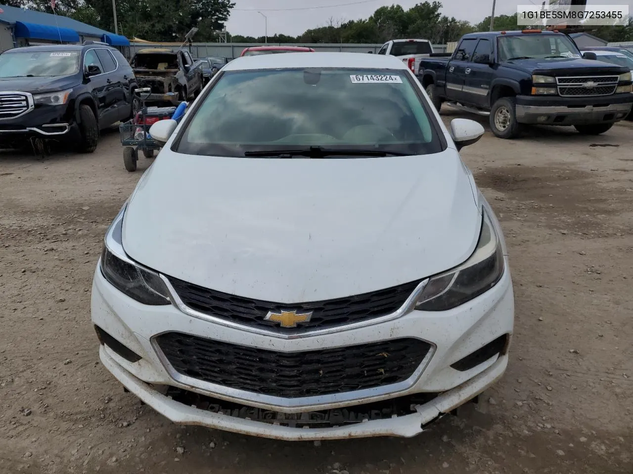 1G1BE5SM8G7253455 2016 Chevrolet Cruze Lt