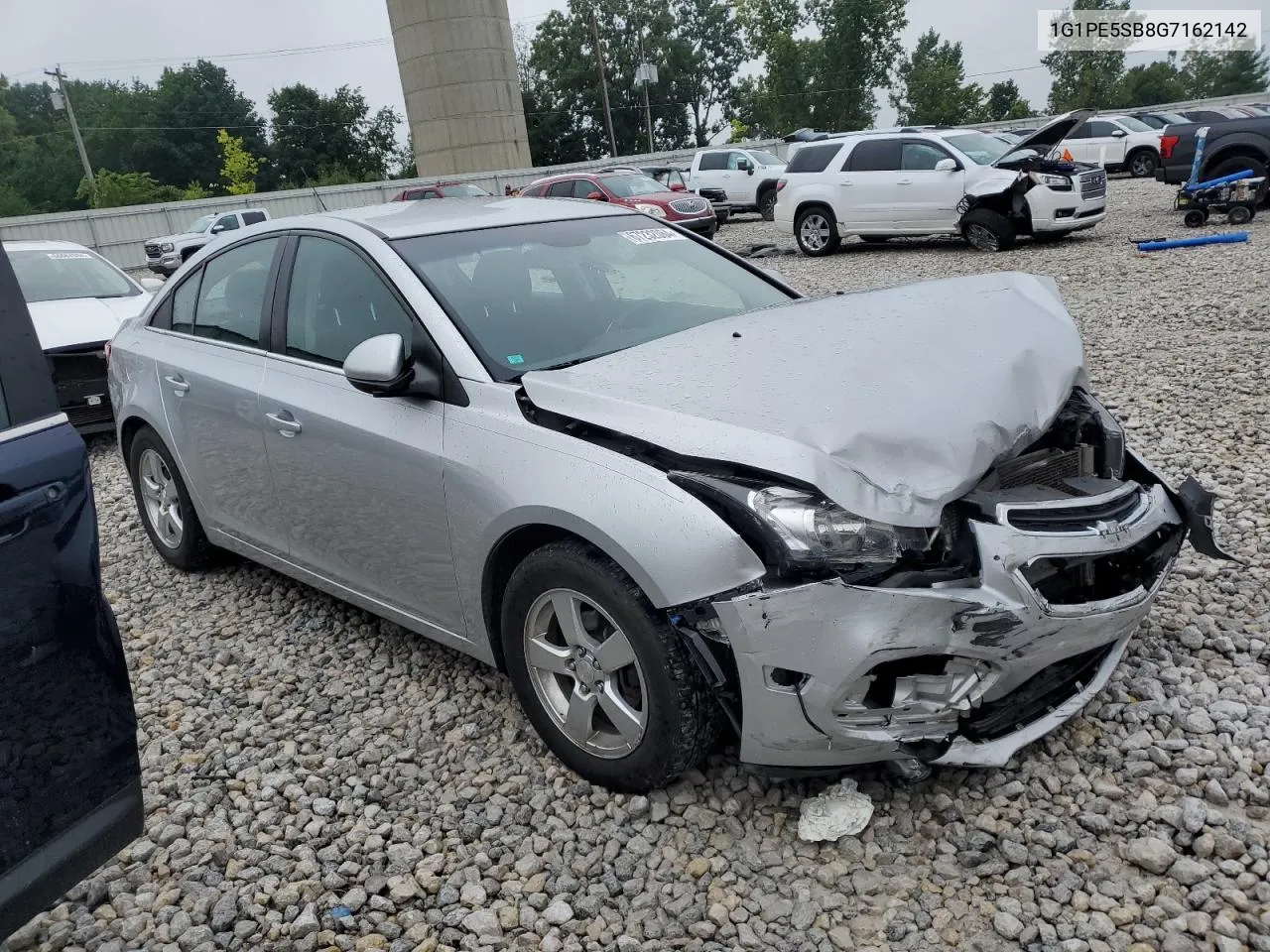 2016 Chevrolet Cruze Limited Lt VIN: 1G1PE5SB8G7162142 Lot: 67232084